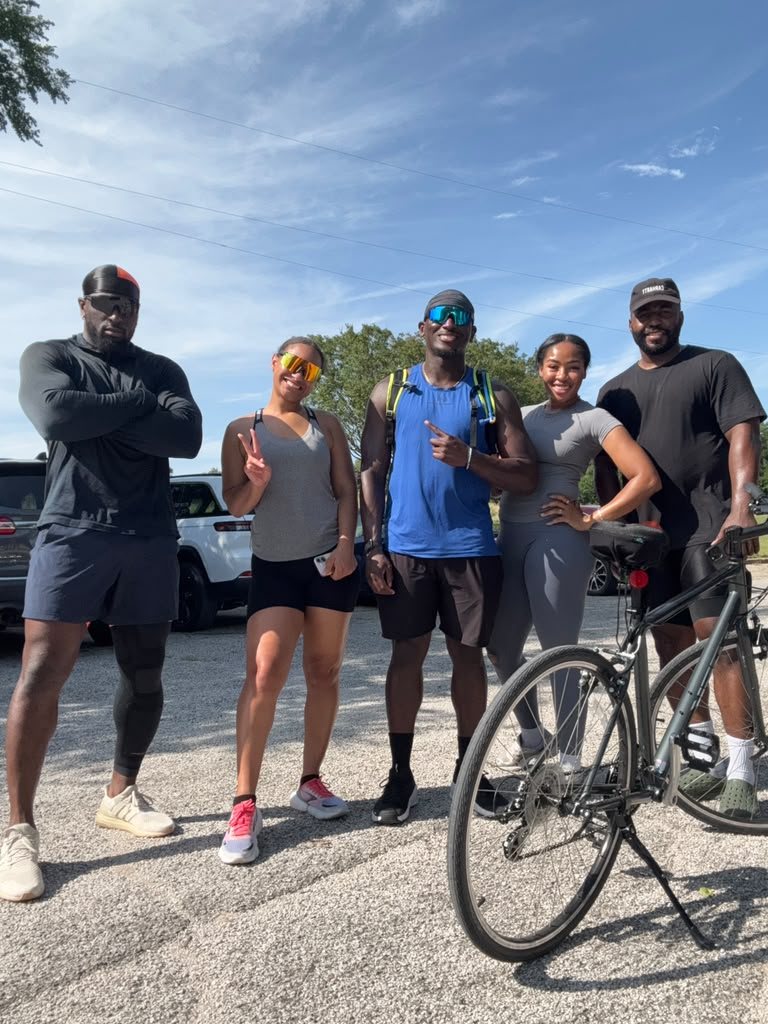 Crew after a ride